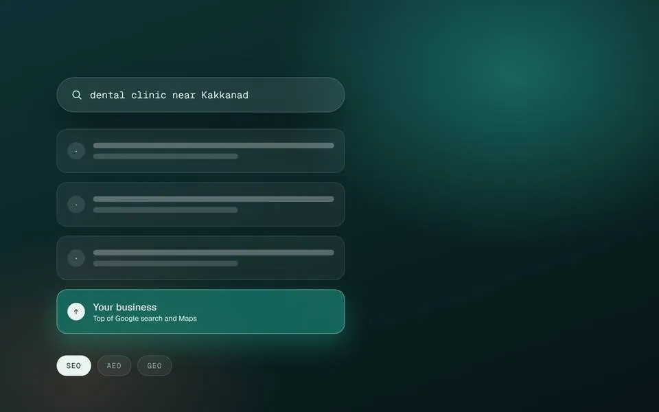 Search preview